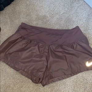 Nike metallic shorts